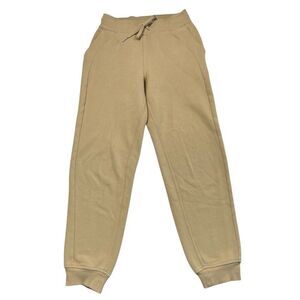 Lululemon Scuba High Rise Jogger Fleece Lined Trench Tan 28" Inseam Size 4